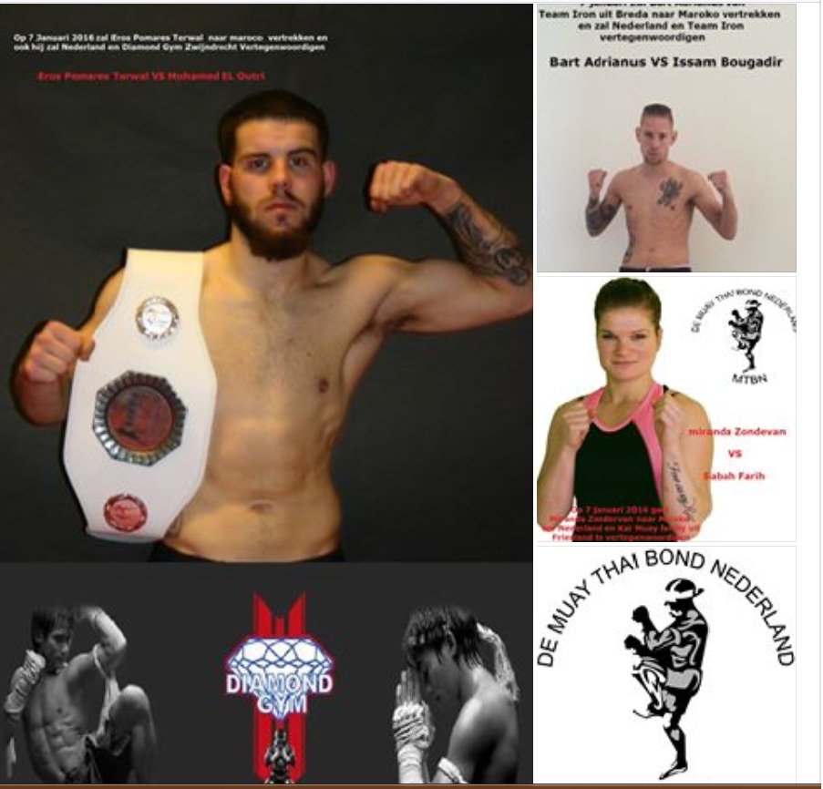 edzonder's tweet photo. #mirandazondervan from #Kaimuay #Leeuwarden # to #Marokko for a @muaythai match invited #diamondgym #Zwijndrecht. https://t.co/BQdhOCerI6