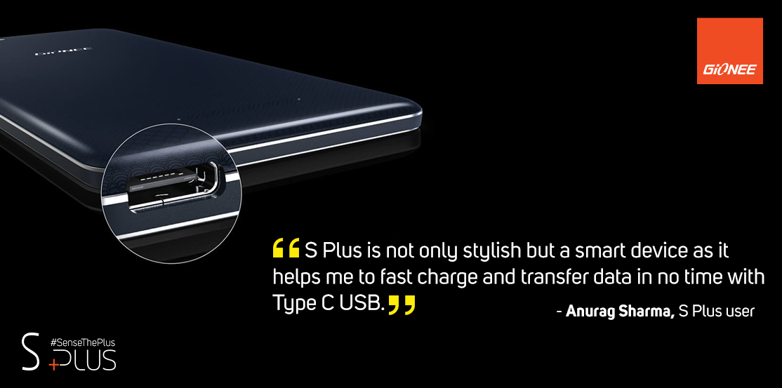 GioneeIndia's tweet photo. Here’s what Anurag, a Gionee user had to say about his newest buy-The S Plus #SenseThePlus https://t.co/8rV4b1rA7p https://t.co/zBj8XslSMx