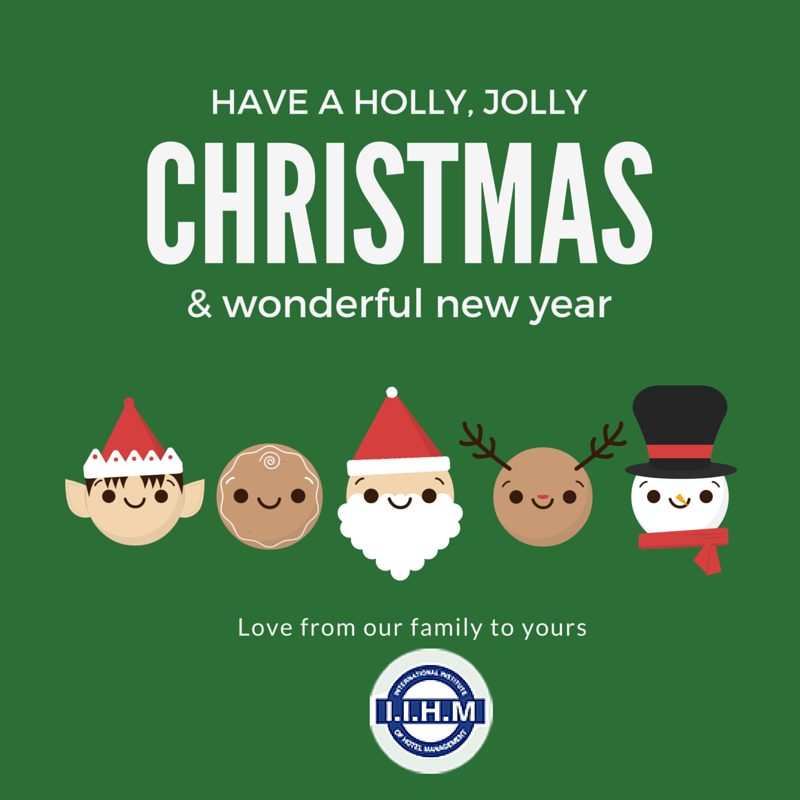 IIHMHOTELSCHOOL's tweet photo. We wish all our students Merry Christmas! https://t.co/N5AtzE2iqA