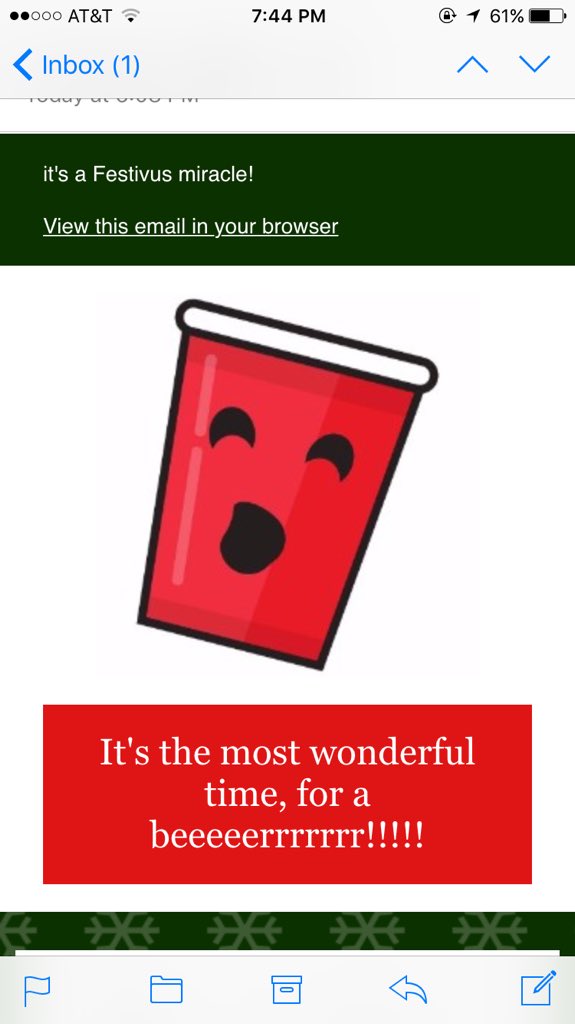 lfinn_13's tweet photo. emails from "sloshed santa".... https://t.co/mnYbpX70pS
