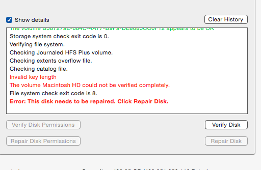 how to fix file system check exit code is 8 how to fix file system check exit code is 8