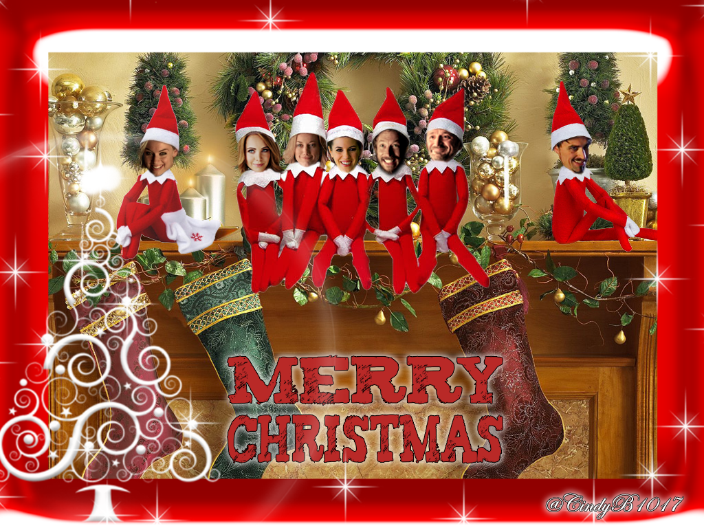 CindyB1017's tweet photo. Twas the night before Christmas and all through the hood the elves on the shelf surely up to no good.. #LostGirl https://t.co/uGw5agKobF