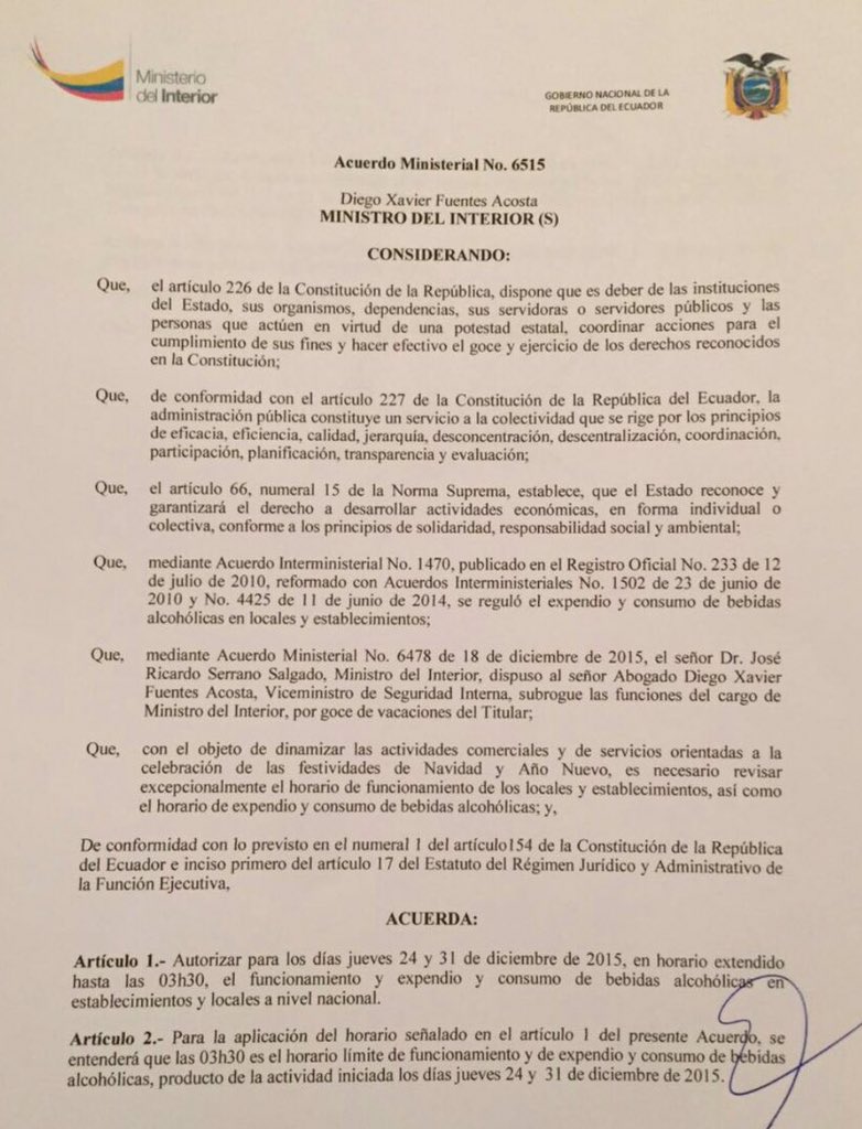 FAlvaradoE's tweet photo. Sector turístico tiene más horas para atender en feriados las celebraciones del 24 y 31 de diciembre. https://t.co/rfntylliVG