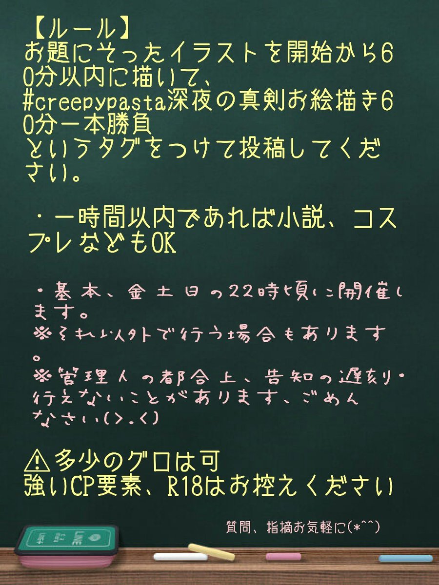 ワンドロ お題 Cp