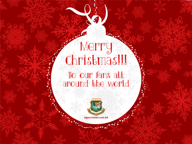 BCBtigers's tweet photo. Merry Christmas to our fans all around the world. #MerryChristmas https://t.co/72fikG3vUy
