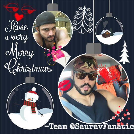 SauravFanatic's tweet photo. Merry Christmas 🎅 🎄 Stay Happy &amp; Spread Love 😍❤😁💖 @gurjar_saurav 😘😘❤😁 https://t.co/UGrDMs1leu