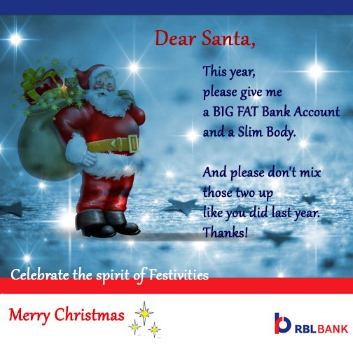 rblbank's tweet photo. Wish you all a #MerryChristmas. May this festival bring abundant joy and success that you deserve!. https://t.co/d8lmHs6Ufm