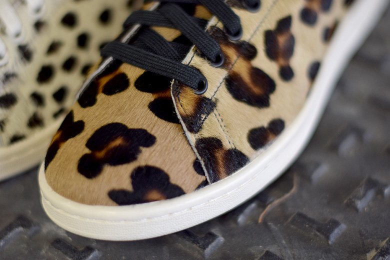 adidas stan smith animal print