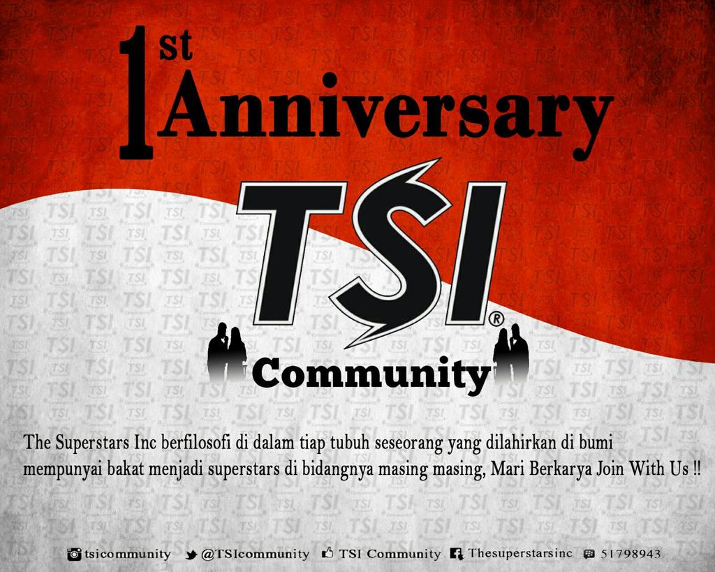 One more.. tak terasa <a href="/TSIcommunity/">TSI Community</a> sudah berusia 1st yah .. Happy Anniversary 1st <a href="/tantrikotak/">Tantrisyalindri</a> @ardaNAFF <a href="/TSIcloth/">TSIcloth</a>