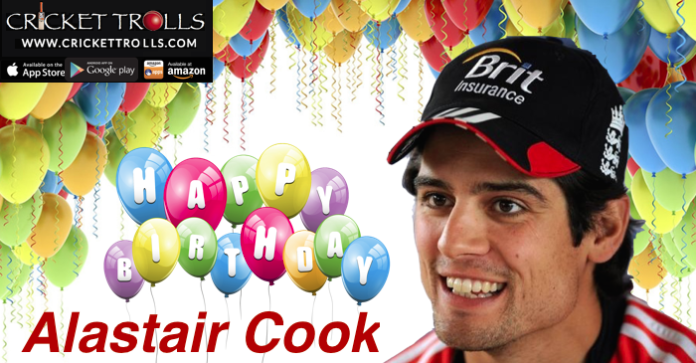 Happy Birthday - Alastair Cook  