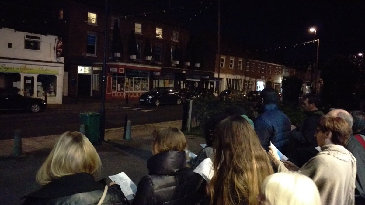 CottMethChurch's tweet photo. Earlier we welcomed in Christmas morning singing on the church steps in Cottingham - very special! #ChristmasStarts https://t.co/vpxmWOqSzb