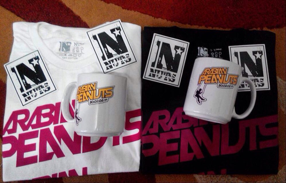 Tees + Mug + Sticker : 150K IDR . Follow @NutsMerchandise