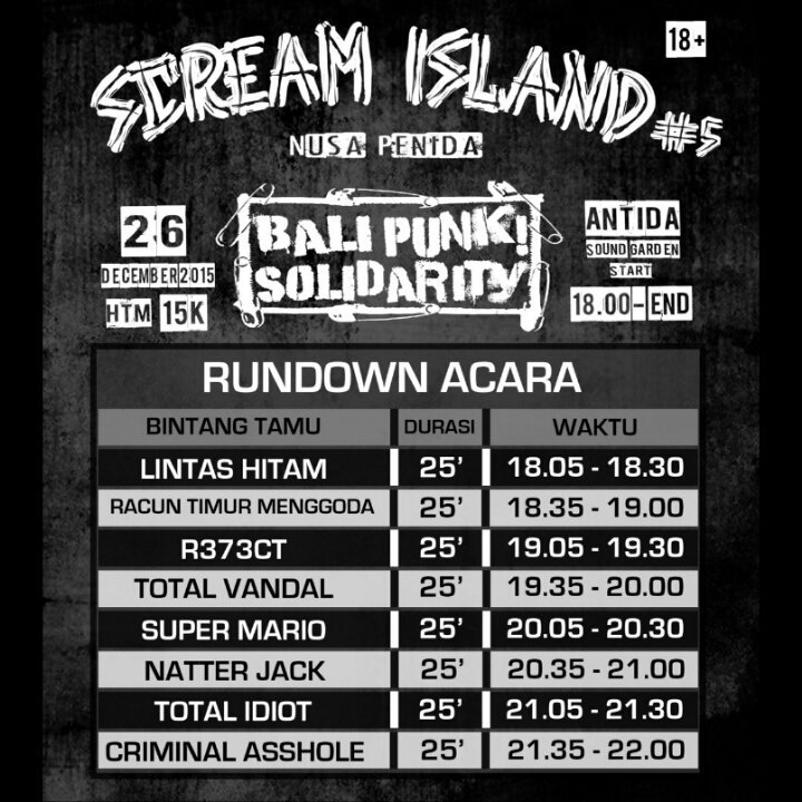 DATANG LEBIH AWAL! ANAK PUNK SATU SUPPORT DENGAN ANAK PUNK LAINYA