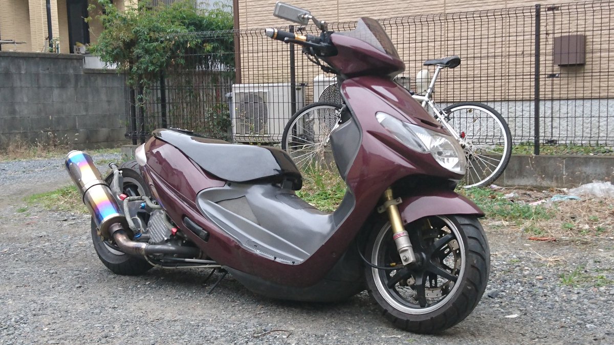 【配達無料】アドレス110　カスタム車 アドレス110 ロンホイ カスタム