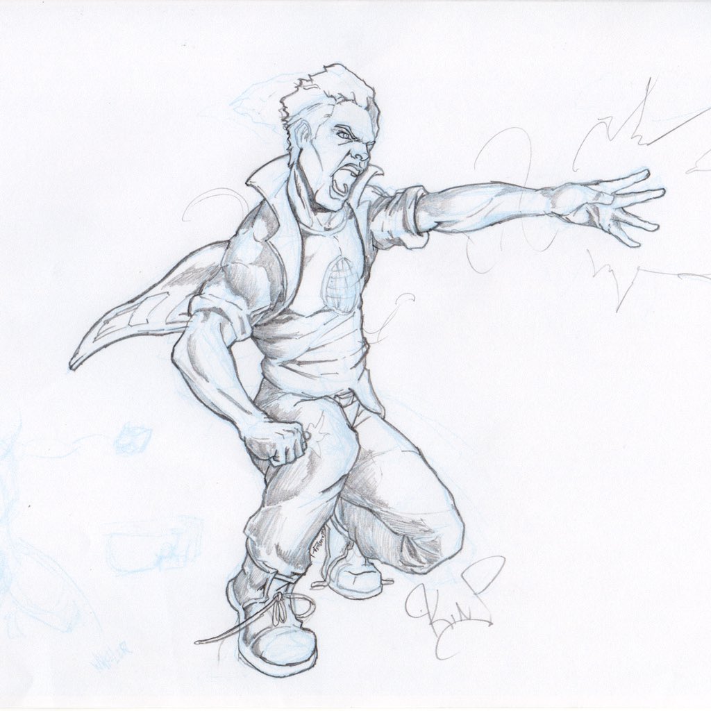 kingwarnerart's tweet photo. #captainplanet #projecttellus #wheeler #fanart #fcbd2016 #realizeimagination #sketch https://t.co/cM37nYvEko