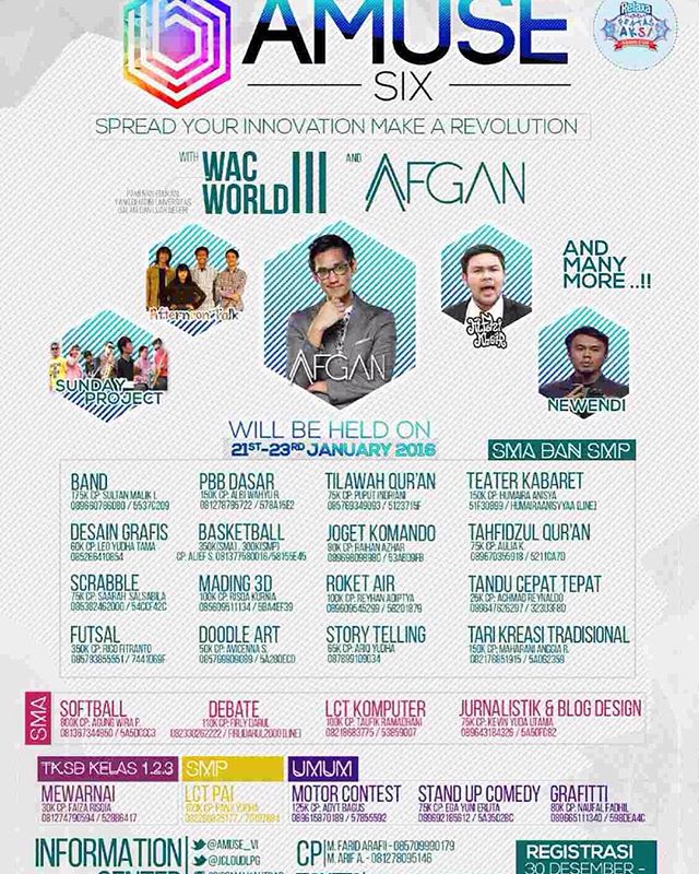 Hallo.. yuk buruan daftar AMUSE 6 Baketball Competition @FransibBasket @basket_esemka <a href="/SmakHLGNS/">Abas_Smak1metro|Sahara AI🔆</a> <a href="/SMAN13BDL/">SMAN13 BandarLampung</a>