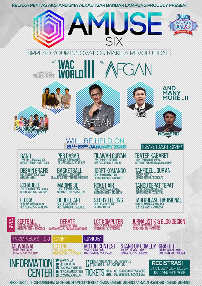 Spread Your Innovation, Make A Revolution! Let's Join Us !