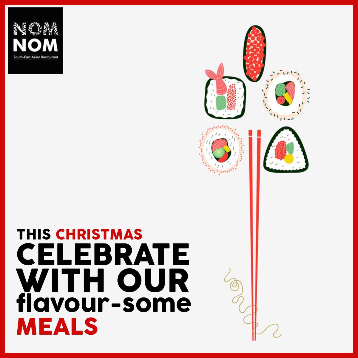 Nomnom_b_v's tweet photo. Happy Nom-Noming to you guys, this Christmas! #NomNom #Mumbai #HappyHolidays https://t.co/BuV3LLAVuN
