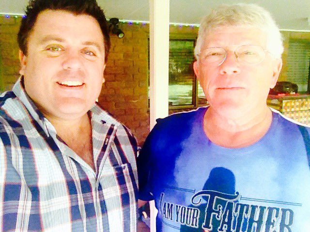 liam_renton's tweet image. Christmas with the old man. Spent the whole day just saying "Yes you are dad, Yes you are". #xmastshirt #daggydad