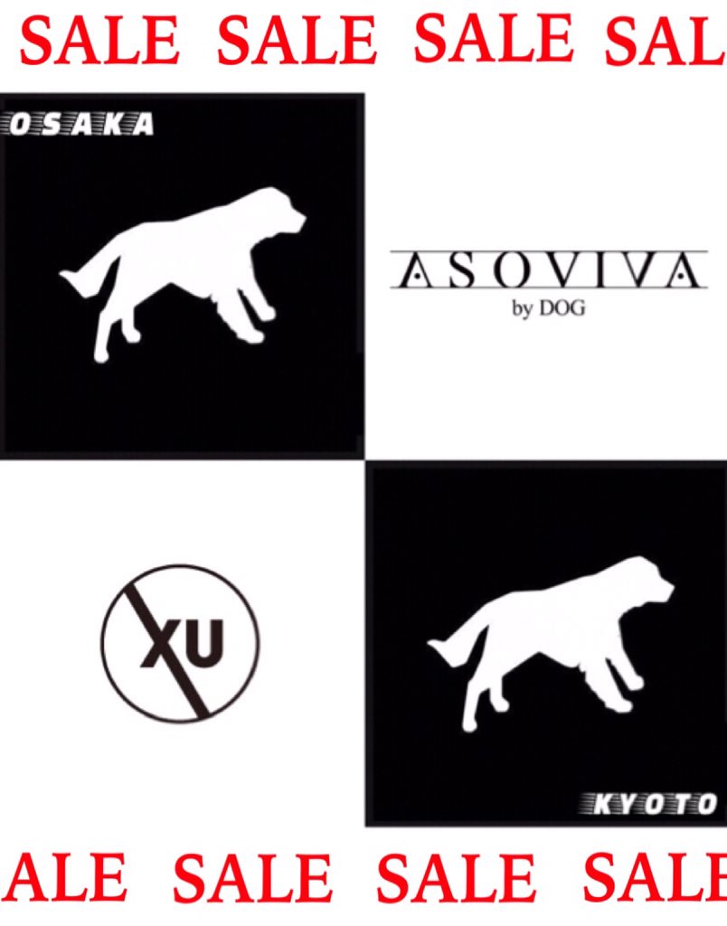 DOG_OSAKA's tweet photo. RT！
明日から全店で
🌹フライングセールSTART🌹

@DOG_OSAKA_KYOTO 
@nmtxu 
最大30% OFF

@DOG_KYOTO 
@asovivadog 
最大半額
3000円均一コーナーあり https://t.co/GzRvc0qgJp