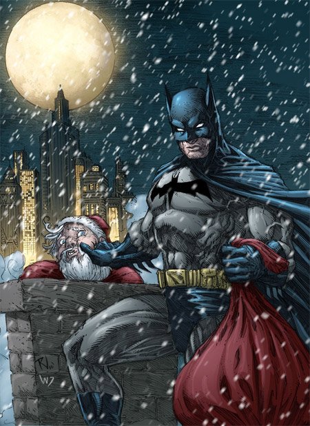 thebatmans_'s tweet photo. If you didn't get any gifts, it's because I borrowed them. . . Alfred was sick and Robin still believes in #Santa https://t.co/BovWwzCHK0