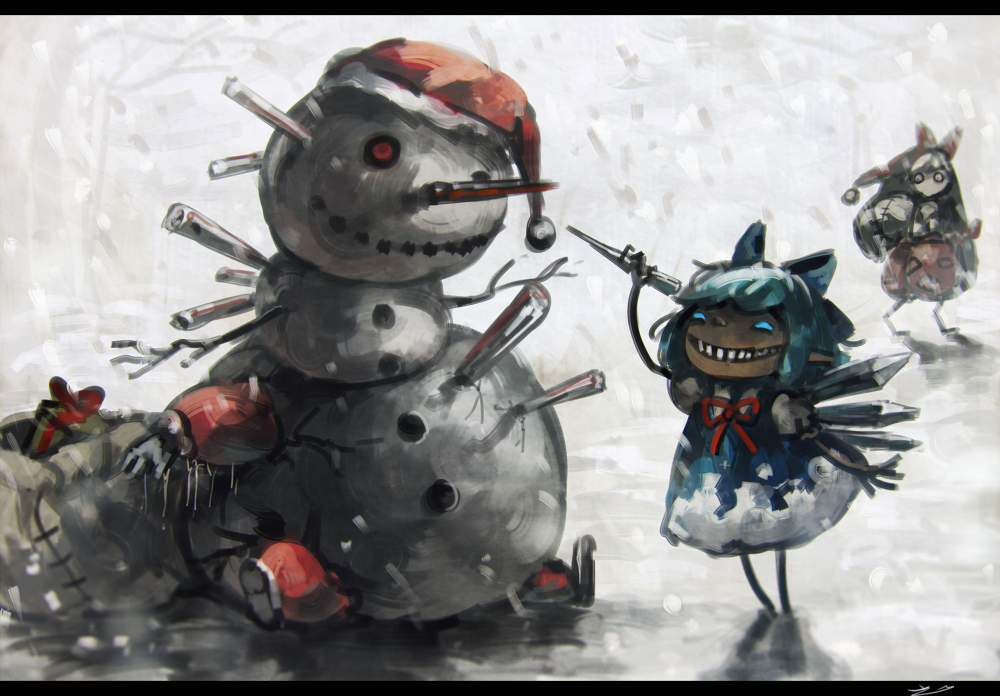 -50℃の友達  #深夜の真剣お絵描き60分一本勝負