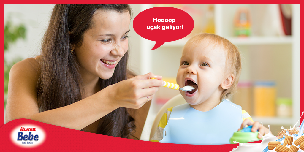 Siz bebeğinize yemek yedirmek için neler yapıyorsunuz? :)