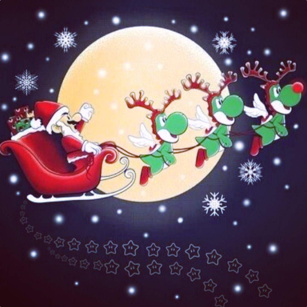 viva_la_pedros's tweet photo. Merry Christmas you lovely gaming lot
#truskillgamespodcast #christmas #mario #yoshi #santamario https://t.co/4GQ3TvXerX