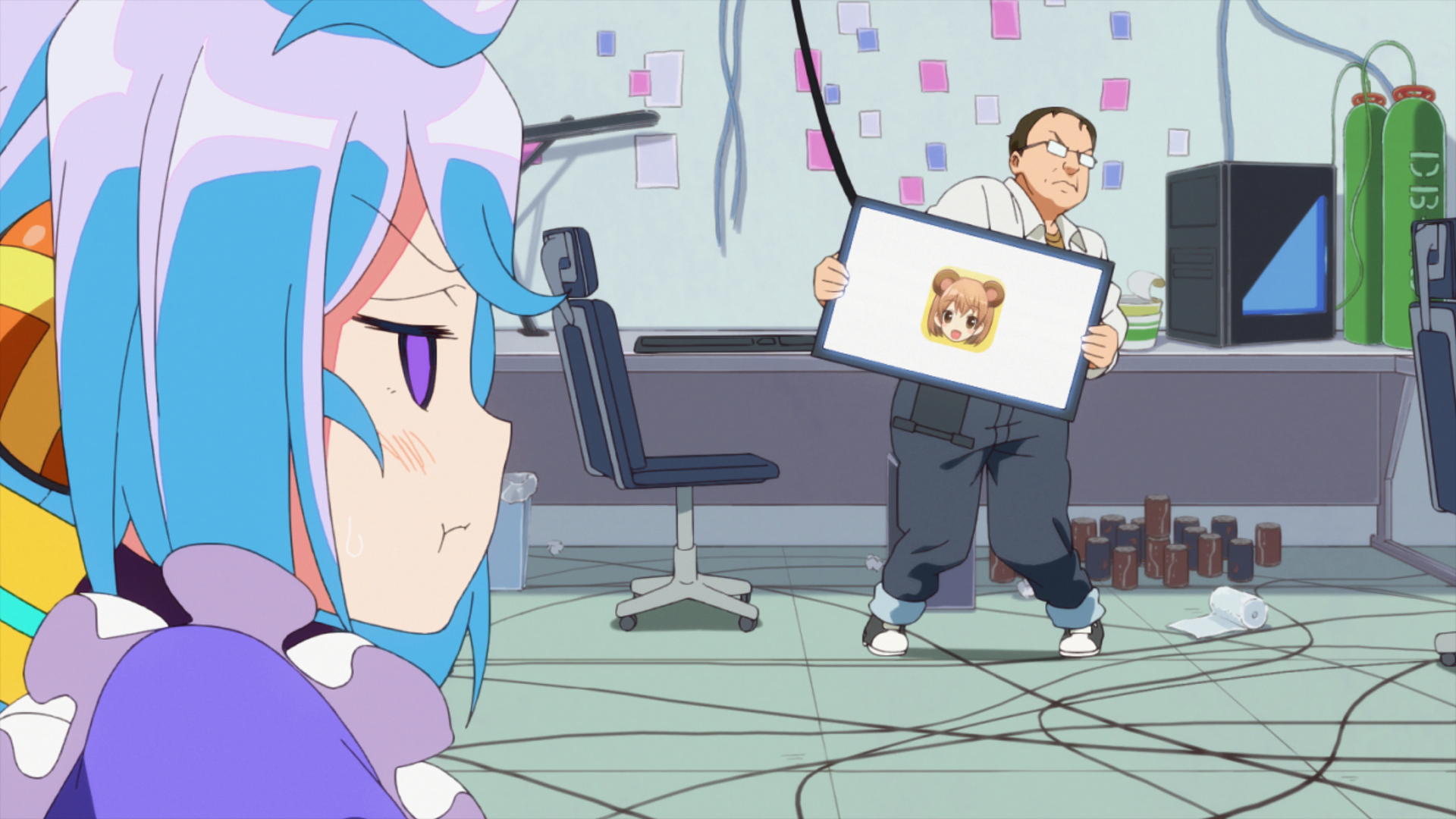 公式ハッカドール The あにめ しょん 今日はとくべつっ 話放送までスタッフさんのお名前と一緒に各話も振り返りますねっ 第 話 そのためのハッカドールです 脚本 佐藤裕 絵ｺﾝﾃ 前田義宏 演出 渡邉徹明 作監 川島勝 扇多恵子 ハッカドール