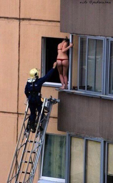 #PRL Rescate en altura... vaya nochecita que han tenido algunos y algunas...