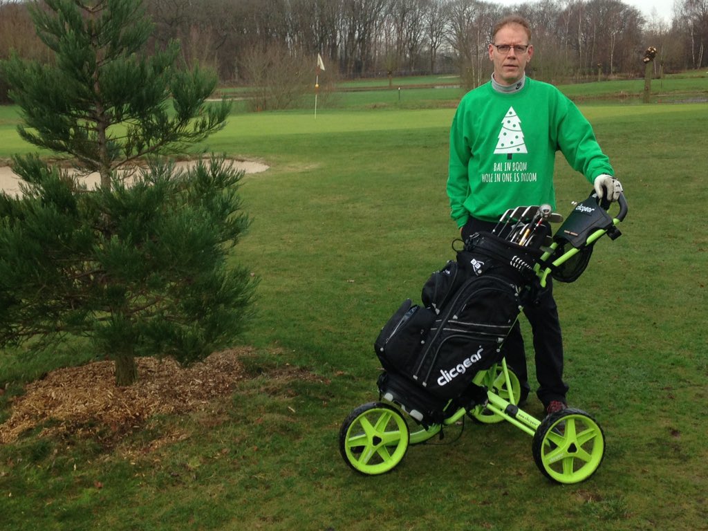 Kerst goed begonnen met #tableaux. Maar helaas geen hole in one vandaag.