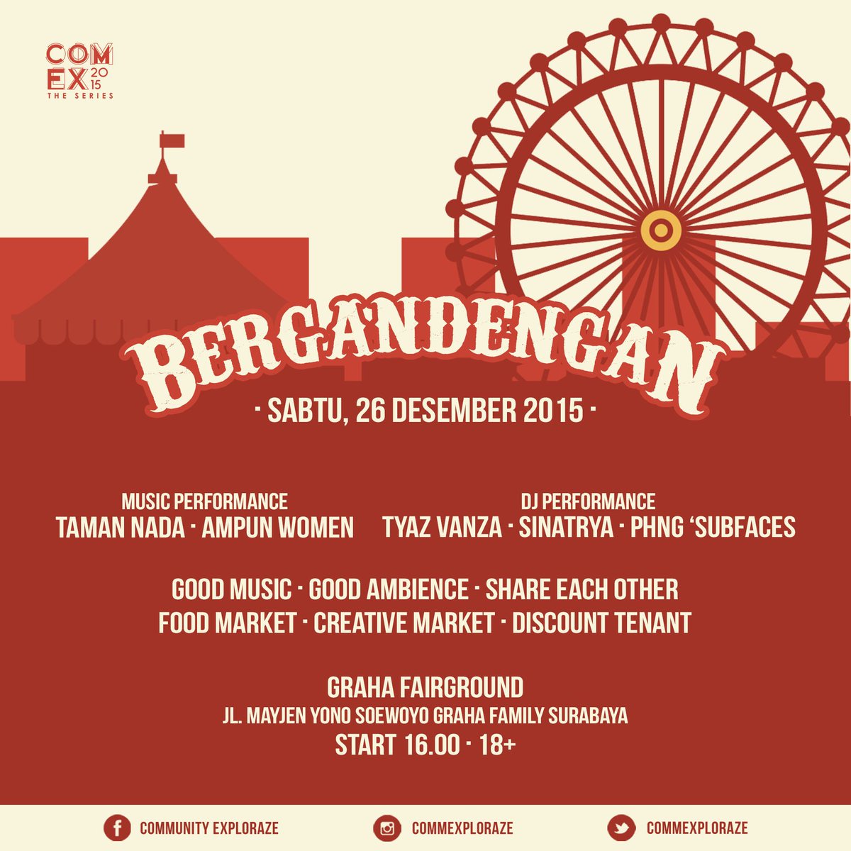 Yuk besok rame2 kumpul bareng di Bergandengan!