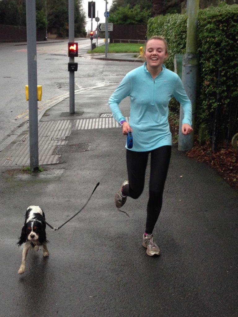 14k #ChristmasDay run done with @Sianharrison91 @Benji_TheDog no rest 4 the wicked #ukrunchat #GoHardOrGoHome