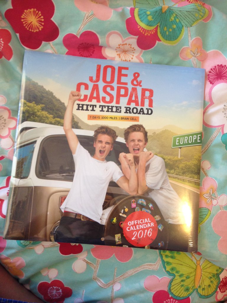 gdayjaspar's tweet photo. Got the whole SHABANG😍 @Joe_Sugg @Caspar_Lee #usernameevie #hittheroad https://t.co/claEIKlGZU