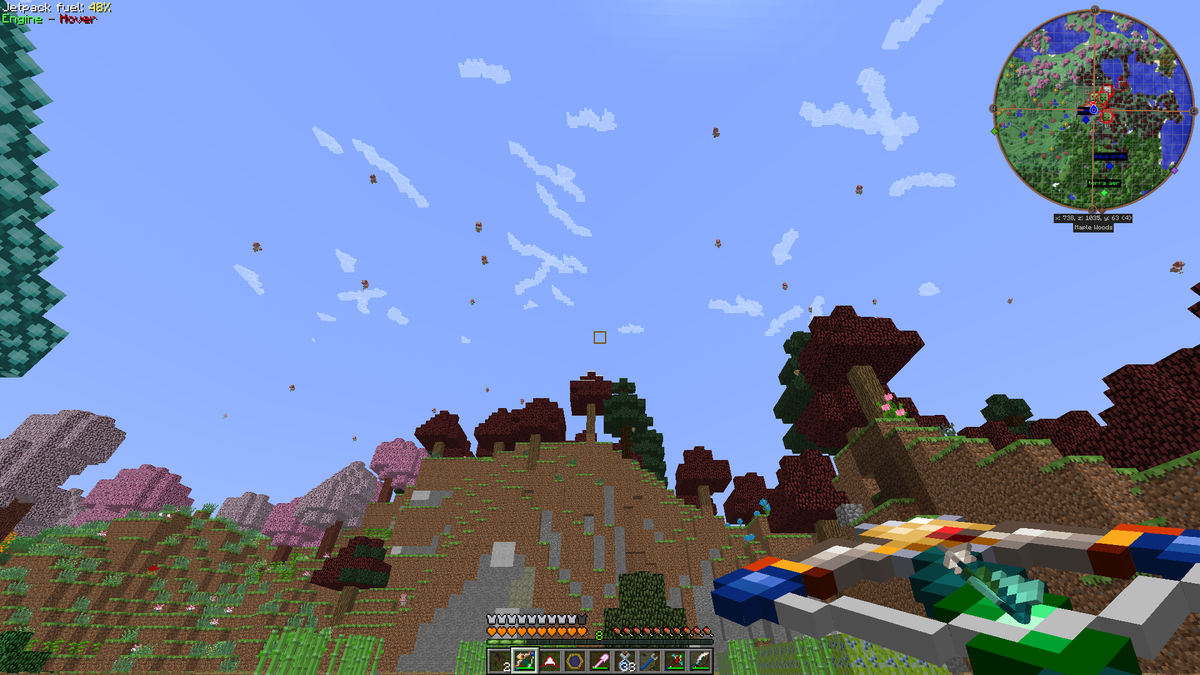 MisterBanerules's tweet image. flying exploding raining pigs on chickens? #FTBinfinityevolved #FTB