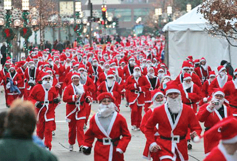 NexRunApp's tweet image. Have a Merry Running Christmas!