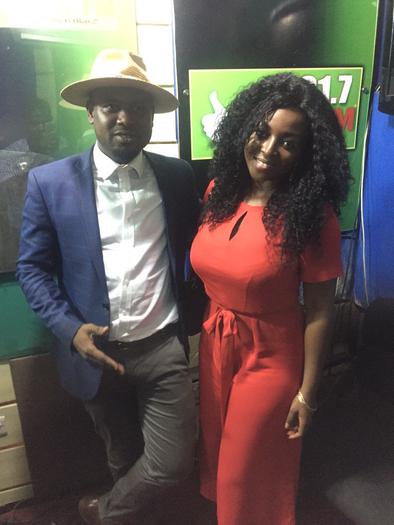 When Yvonne Okoro showed up on okay fm drive time. It was fun and gossip. <a href="/NanayaaTrace/">Nana Yaa Boakye</a> @IamLilBygone @cassdzifa
