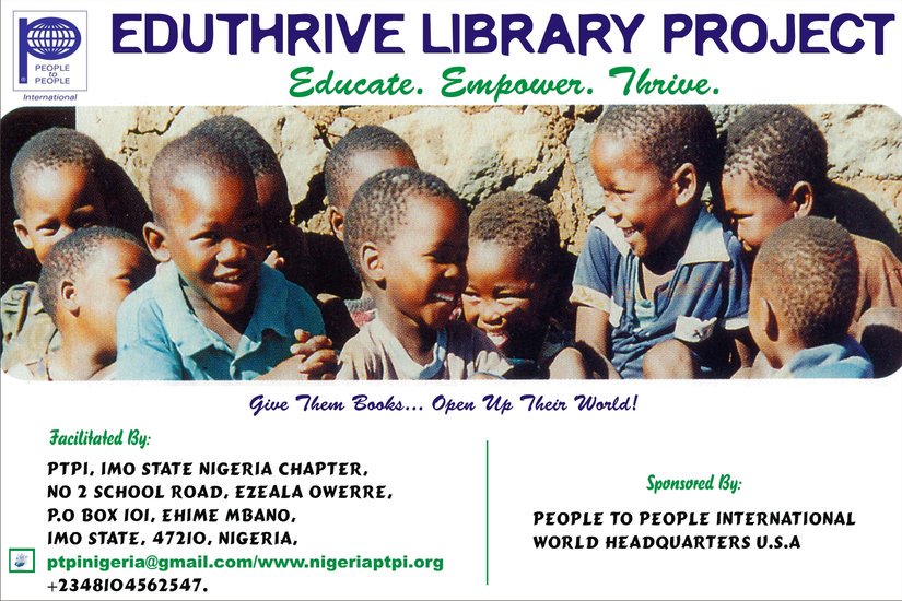 #Books are essential tools in securing d right to read. Support Our EduThrive Library Proj igg.me/at/rgF5bowrnqI.