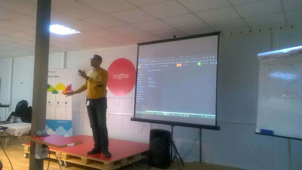 Hejer_Krichene's tweet photo. #azure #techsession with @FaresZekri during #msp #kikoff #mspBootCamp #msptn @Cogite_TN https://t.co/24lGd1u07r