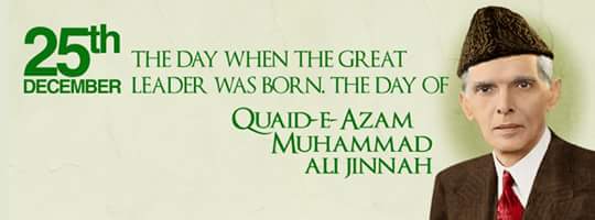 Happy Birthday Quaid-e-Azam Muhammad Ali Jinnah   