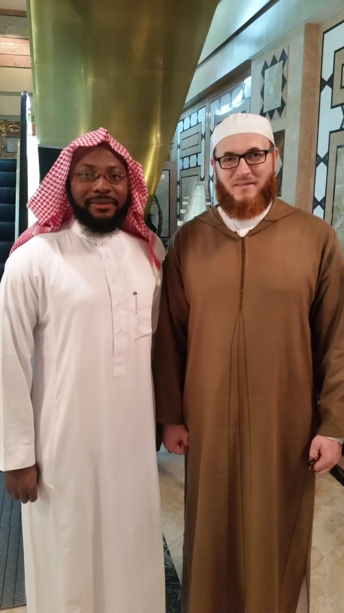 UstazAbuBakr_1's tweet photo. ما شاء الله 
Guess who i ran into? Sheikh Muhammad Salah 😊
Did some catching up on @1ummahng #PUC2015 https://t.co/Q52GE4OTUT