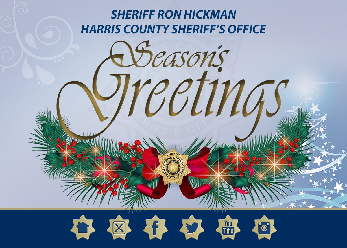 SheriffHickman's tweet photo. From our family to yours, Merry Christmas. Wishing you a safe holiday! https://t.co/dWlU0P9ixe