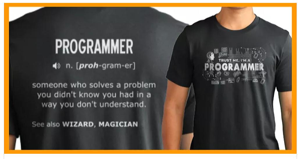 Trust me, I'm a Programmer