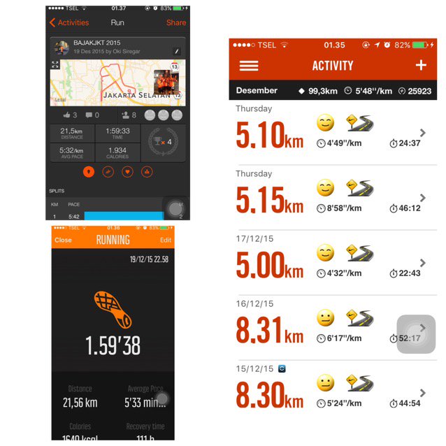 Ockiee's tweet photo. @NikeSupport attached my nike+ activity screenshot &amp; also strava &amp; movescount which showed my run on 19dec. https://t.co/qS93jf4LkG