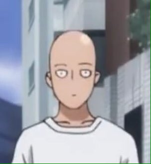 Saitama (can't tell if small or just far away)