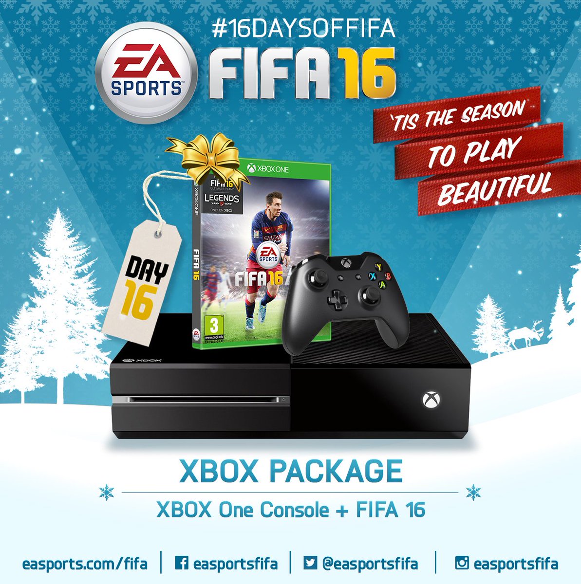 EA SPORTS FC on X: Day 15: 2 FREE Mega Packs (untradeable). Log in on  PS/Xbox/PC or the Companion and Web app to claim! #16DaysofFIFA   / X