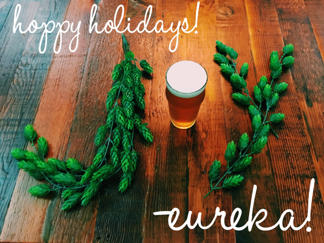 We are closed all day today and returning to normal hours tomorrow! Merry Christmas from Eureka!