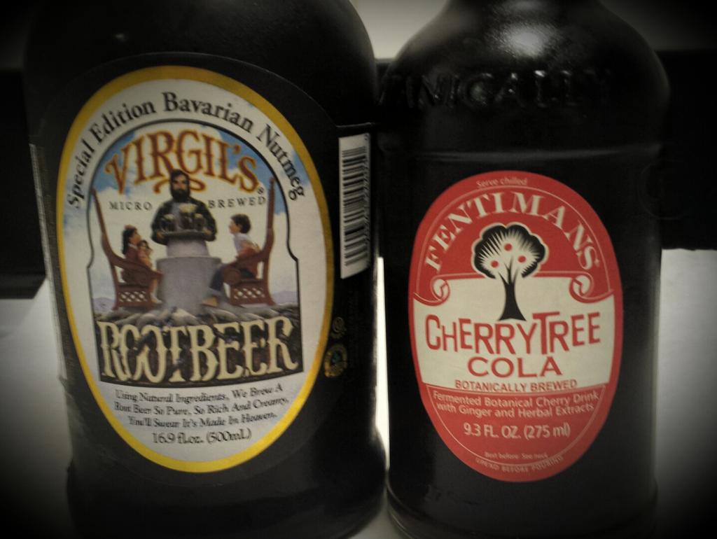 Trying to decide which tastes more like #Christmas @fentimans <a href="/Virgilsrootbeer/">Virgil's Rootbeer</a>