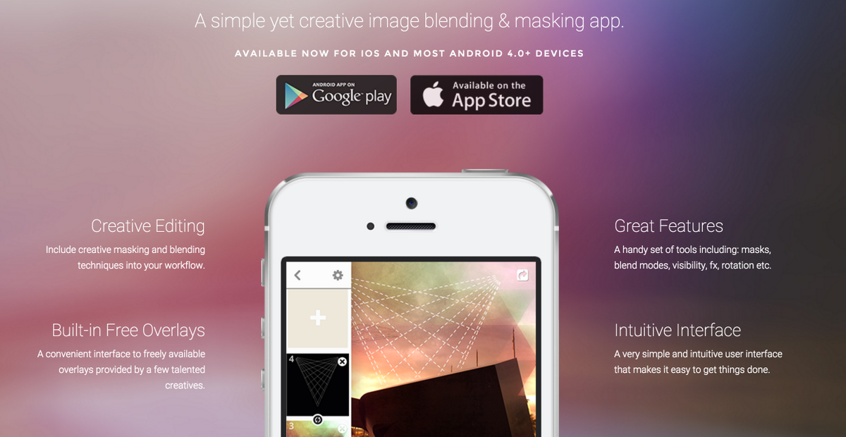 ProductHunt's tweet photo. Meld: A simple yet creative image blending &amp; masking app. https://t.co/a5dLQeM29e @madewithmeld via @chrismessina 🙌 https://t.co/jX7s8qATwL