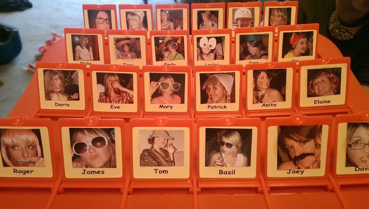 thedavejohnston's tweet photo. Custom Guess Who for my cousin @ShowMeTheMarney 
#Christmas #guesswho #sillypresent #uppedmygame https://t.co/YNH2T9kkgV